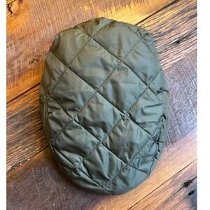 P.G. Field Green Quilted Newsboy Cap